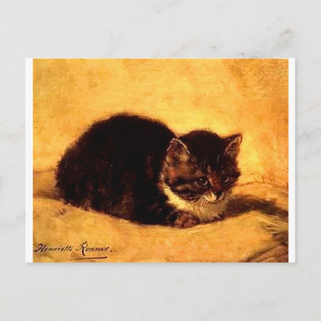 katt-klipp-art-11 vykort (Framsida)