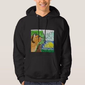 Katt=Konstnär Hoodie