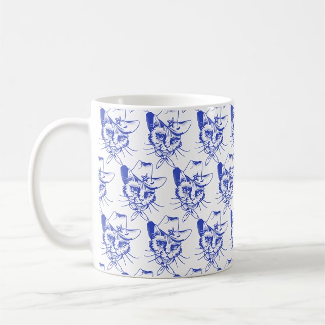 Katt Koppmugg Kaffemugg (Vänster)
