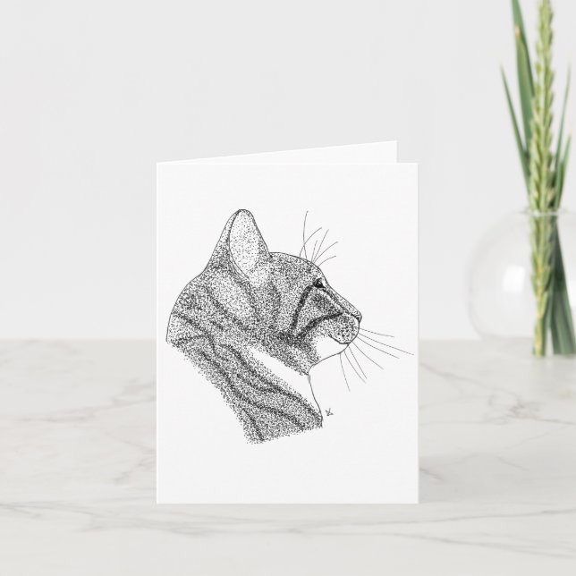 katt kort (Framsida)