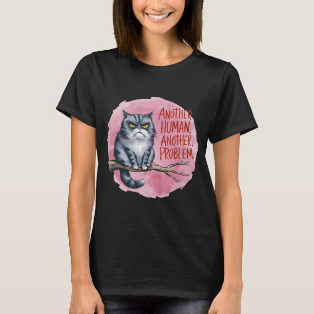 Katt Kroppsspråk Avkodare Unisex T-Shirt  (Framsida)