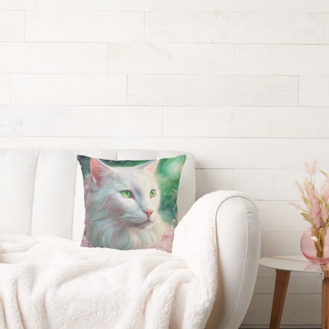 Katt Kuddinkudde 51 cm x 51 cm Kudde (Soffa)