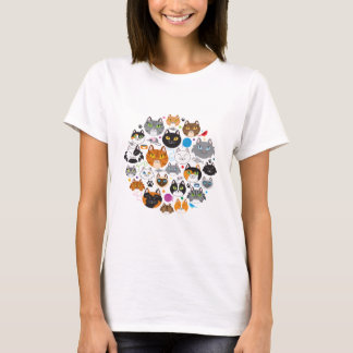 Katt Kvinnos T-Shirt