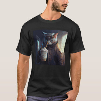 Katt Lärare Glass T Shirt