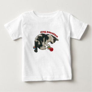 Katt leker med MARMOR, Håll klorna positiva, Puns T Shirt