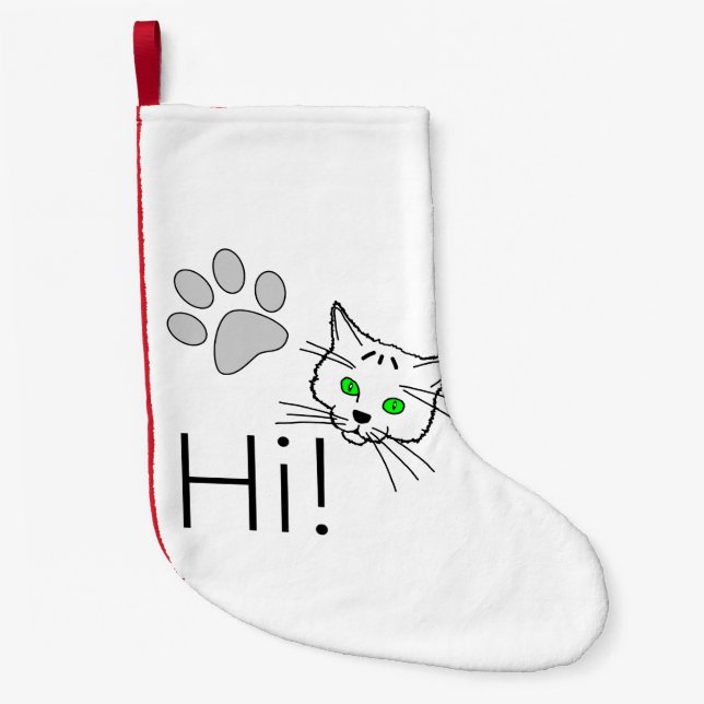 Katt! Liten Julstrumpa (Framsidan)