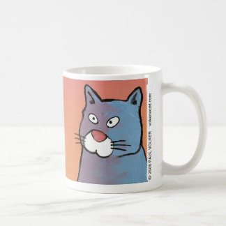 Katt lösning $12,95 kaffemugg