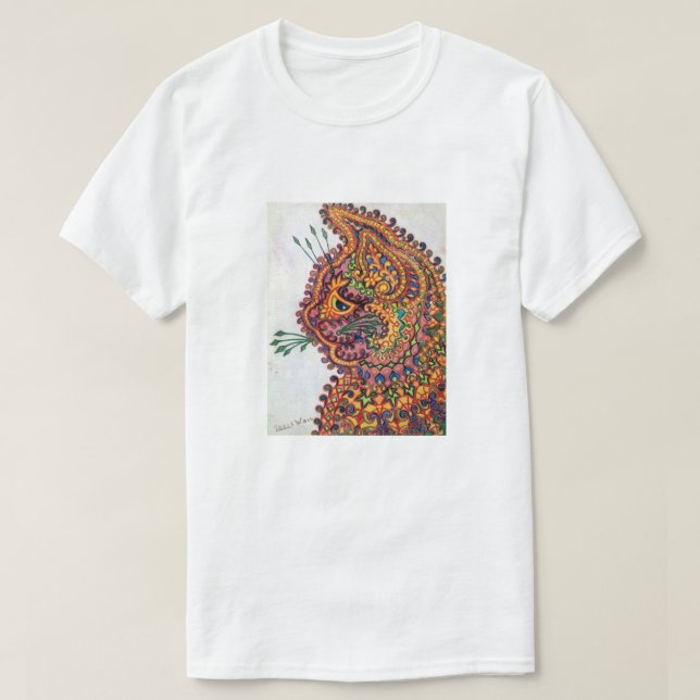 Katt Louis Wain Tee (Design framsida)