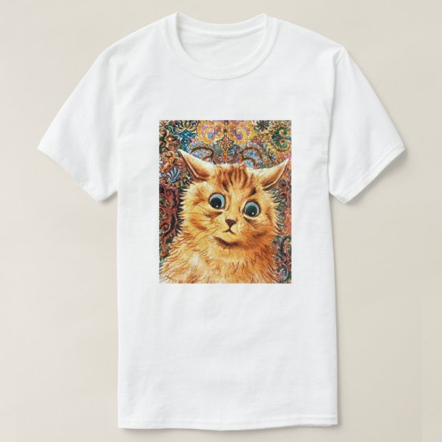 Katt Louis Wain Tee (Design framsida)