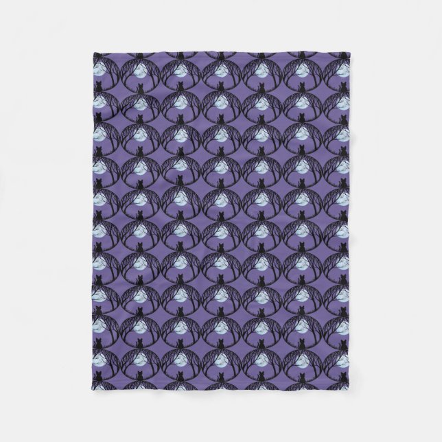Katt Lover Blanket Tjock Katt Blanketteduk Fleecefilt (Framsidan)