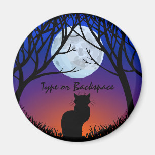 Katt Lover Magnet Cat Art Fridge Magnet Anpassa