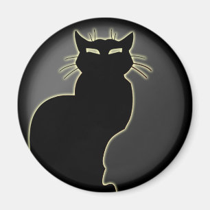 Katt Lover Magnet Cat Art Fridge Magnet Anpassa