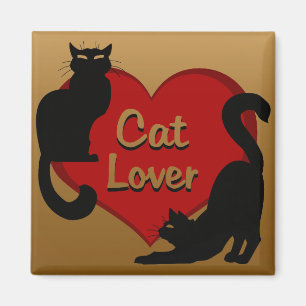 Katt Lover Magnet Kattunge Fridge Magnet Anpassa