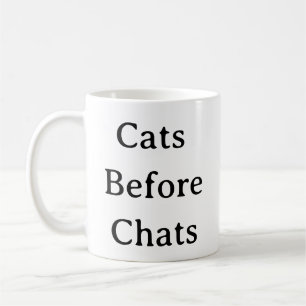 Katt Lover Mugg - Katter före Chattor