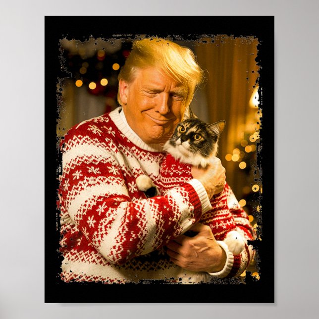 Katt Lovers Julafton, en fin julsötare Poster (Framsidan)