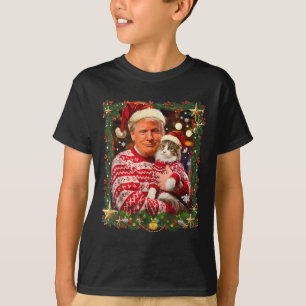 Katt Lovers Julafton, en fin julsötare T Shirt