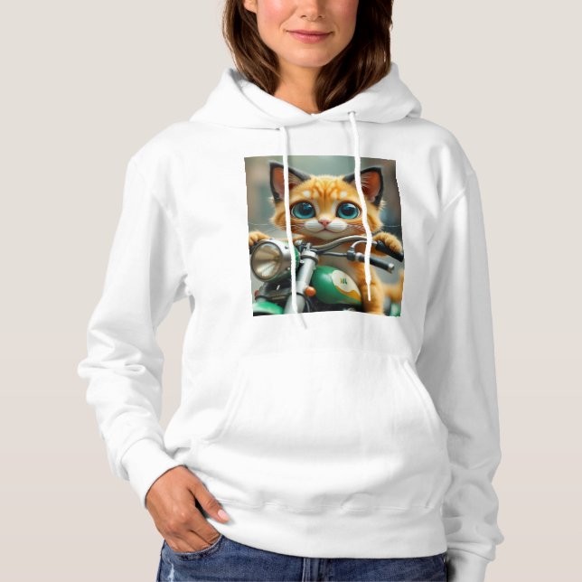 Katt lustig t shirt (Framsida)