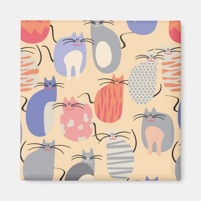 Katt Magnet (Framsidan)