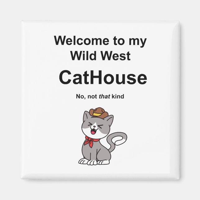 Katt Magnet (Framsidan)