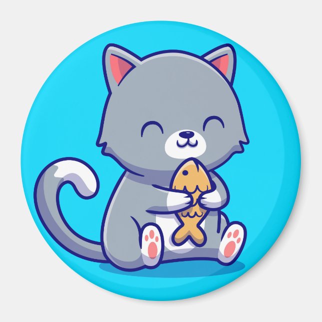 Katt Magnet (Framsidan)