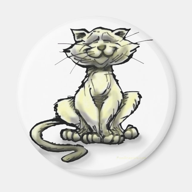 Katt Magnet (Framsidan)