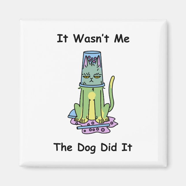 Katt Magnet (Framsidan)