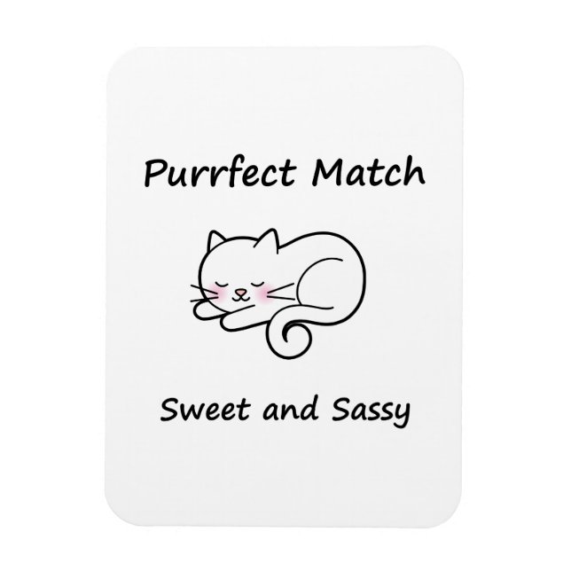 Katt Magnet (Vertikal)