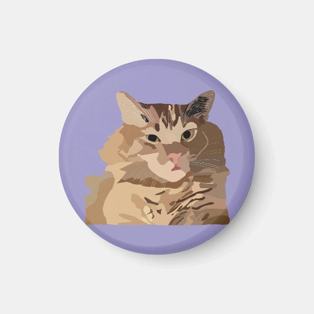 Katt Magnet (Framsidan)