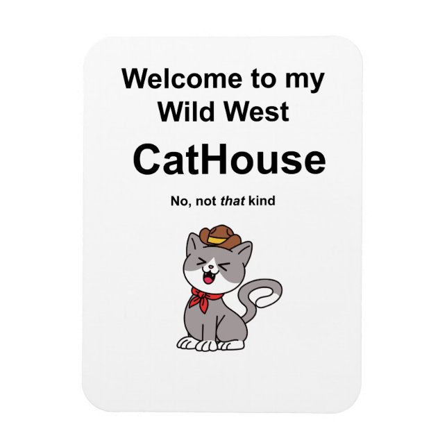 Katt Magnet (Vertikal)