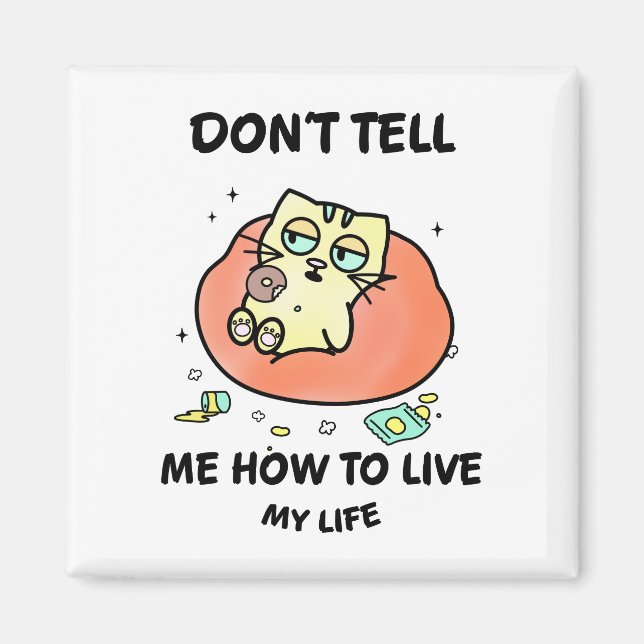 Katt Magnet (Framsidan)