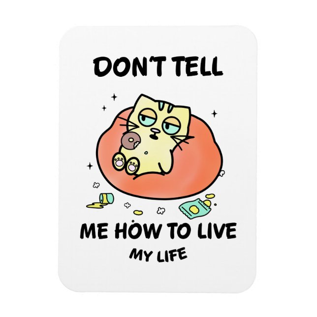 Katt Magnet (Vertikal)