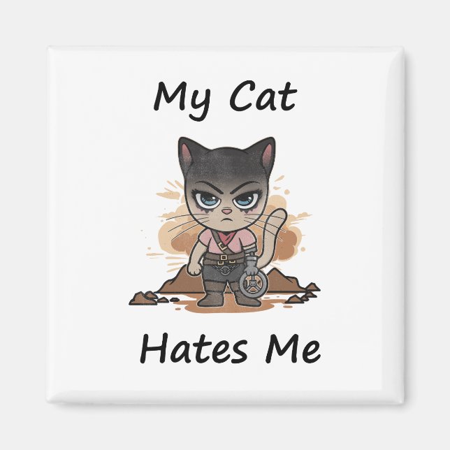 Katt Magnet (Framsidan)