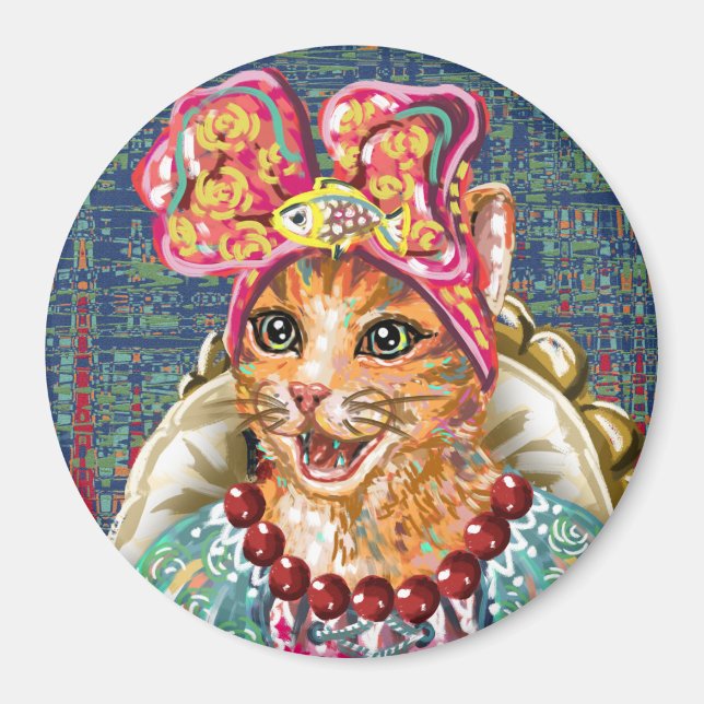 Katt Magnet (Framsidan)