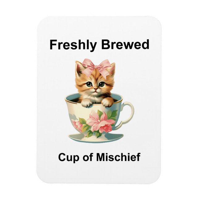 Katt Magnet (Vertikal)