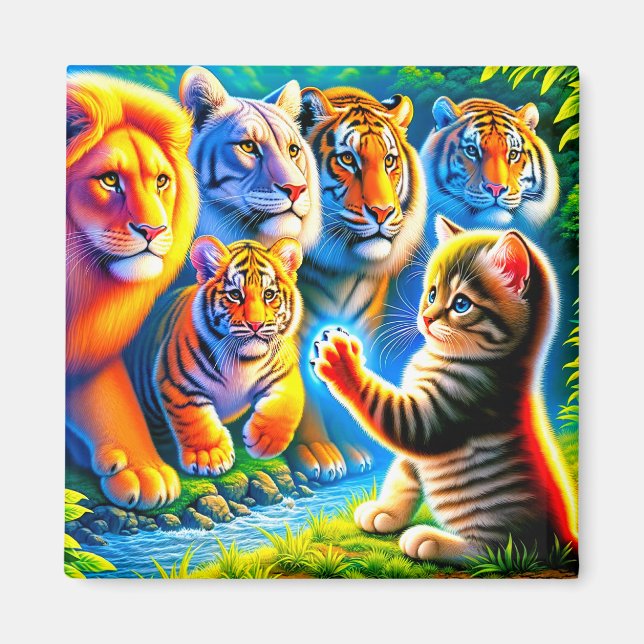 Katt Magnet (Framsidan)