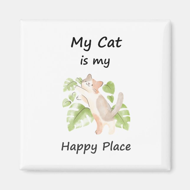 Katt Magnet (Framsidan)