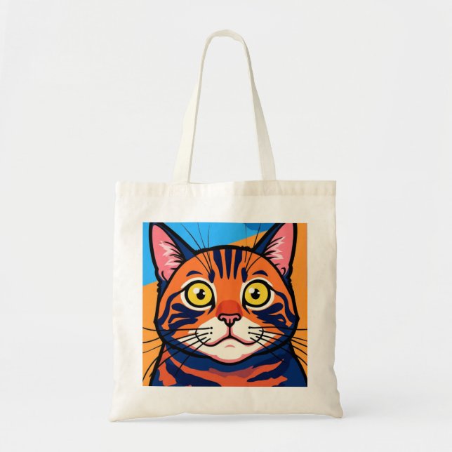 Katt, Makrill, HusKatt Tygkasse (Framsidan)