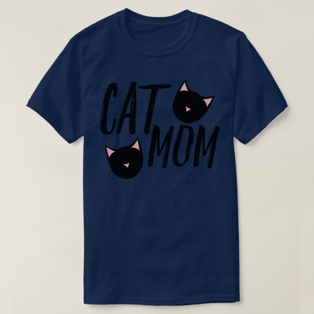 Katt Mamma15 T Shirt (Design framsida)