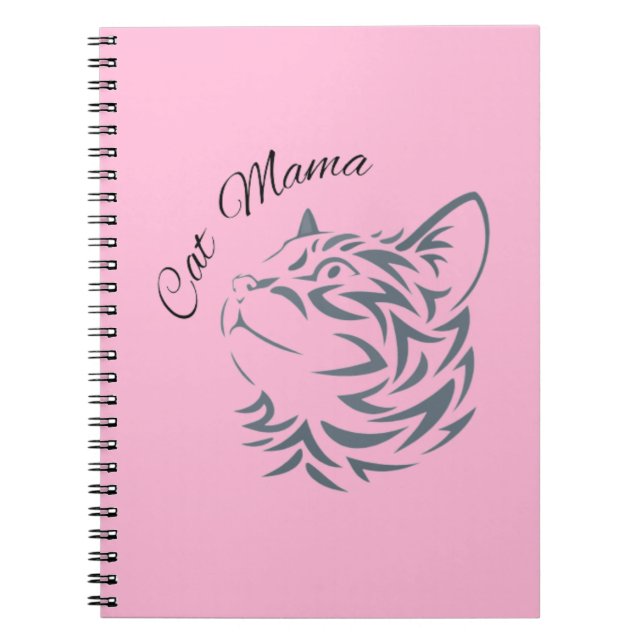 Katt Mamma Anteckningsbok (Framsidan)