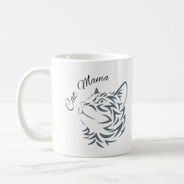 Katt Mamma Kaffemugg (Vänster)