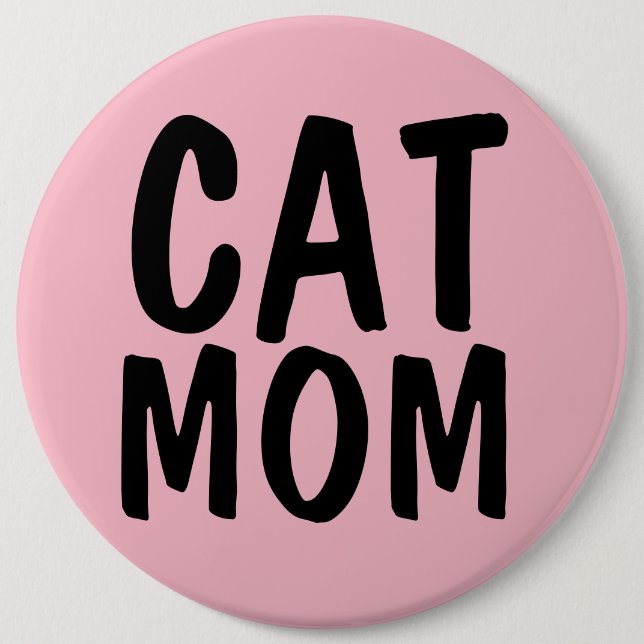 KATT MAMMA STOR Rosa Knapp (Framsida)