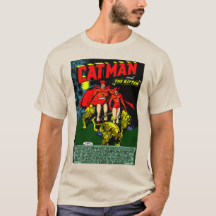 Katt-man och kitten T-Shirt