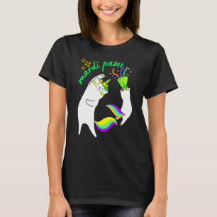 Katt Mardi Gras-fest djur älskar firande bil T Shirt