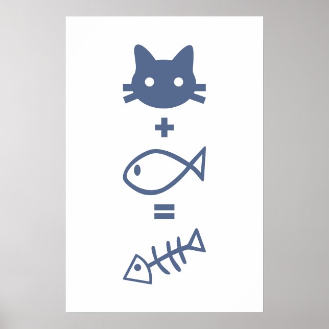 Katt-matematik Poster (Framsidan)