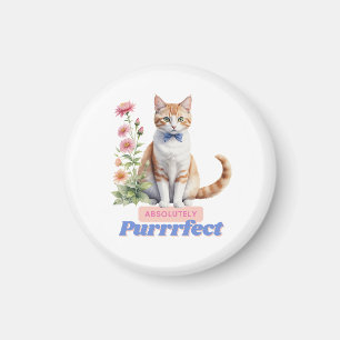 Katt med absolut precision magnet