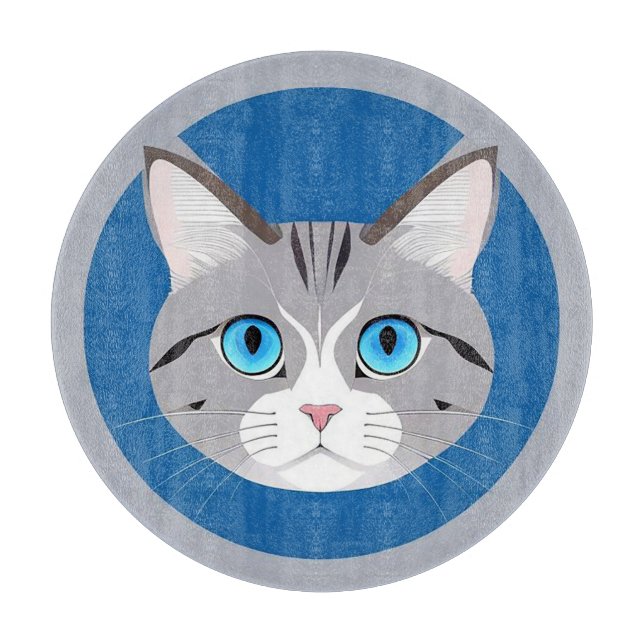 Katt Med Blåa Ögon (Framsidan)