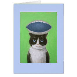 Katt med Boll Hälsningskort