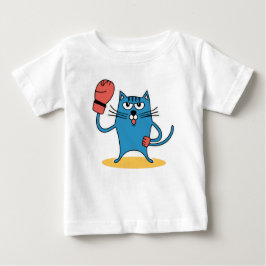 Katt med Boxinghandskar T Shirt