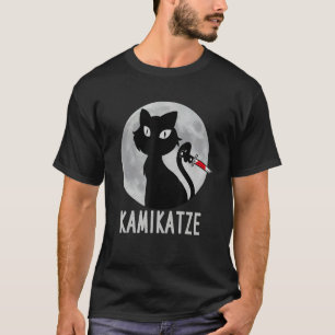 Katt med Cami Cat Cat Knivar T Shirt