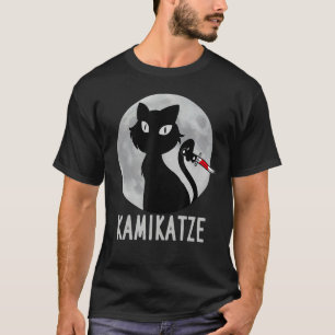 Katt med Cami Cat Cat Knivar T Shirt